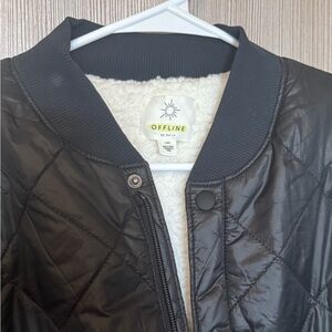 Black Quilted Women's Jacket